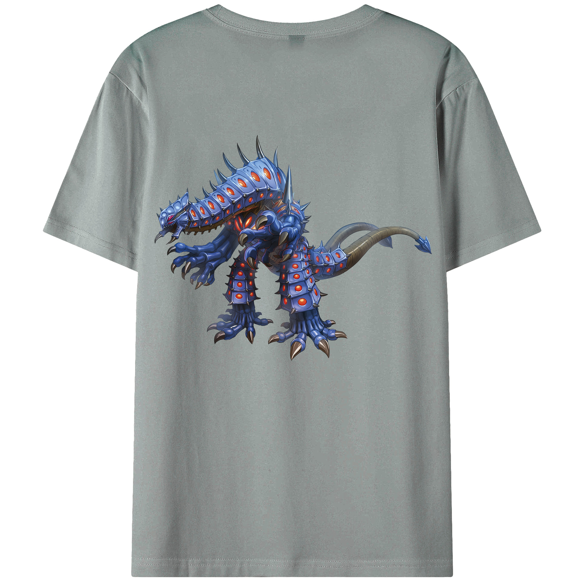 （画像用） ウルトラマン Ultraman 綿100％ メンズ半袖Tシャツ（バックプリント） 通気性